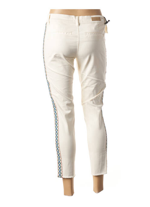Pantalon 7/8 alb FIVE femeie
