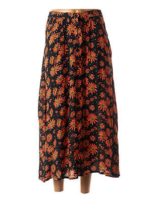 Fustă lungă negru FIVE femeie