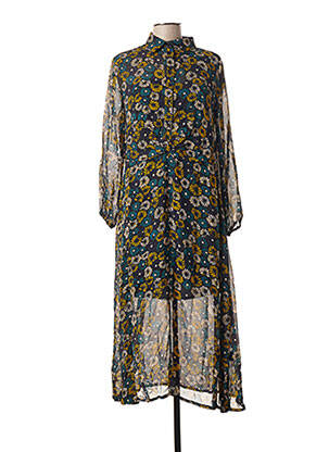 Rochie lungă mâneci lungi mâneci lungi negru STELLA FOREST femeie