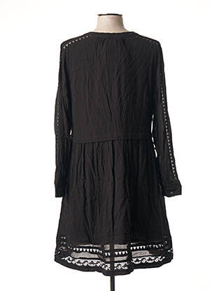 Rochie midi mâneci lungi mâneci lungi negru BERENICE femeie
