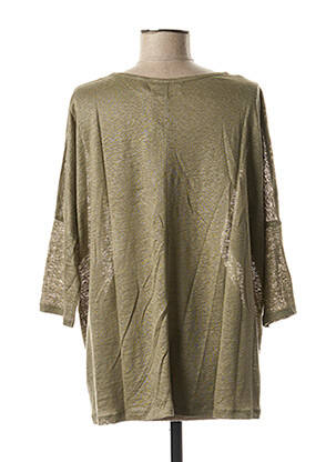 Tricou mâneci lungi mâneci lungi verde NOTSHY femeie
