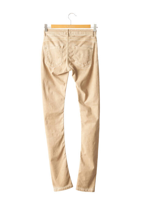 Pantalon slim bej ONE STEP femeie