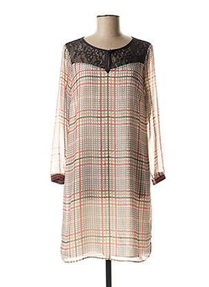 Rochie midi gri ONE STEP femeie