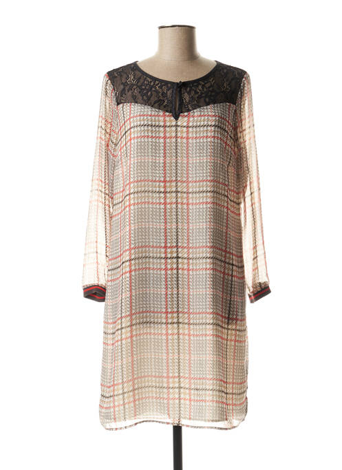 Rochie midi gri ONE STEP femeie