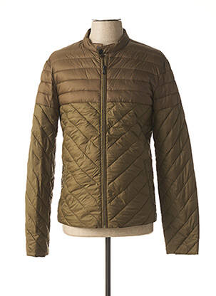 Geacă matlasată verde IKKS bărbat