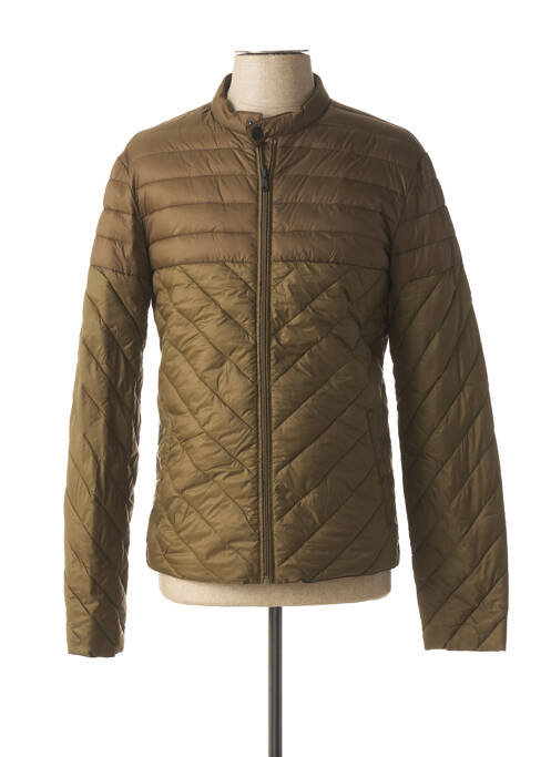 Geacă matlasată verde IKKS bărbat