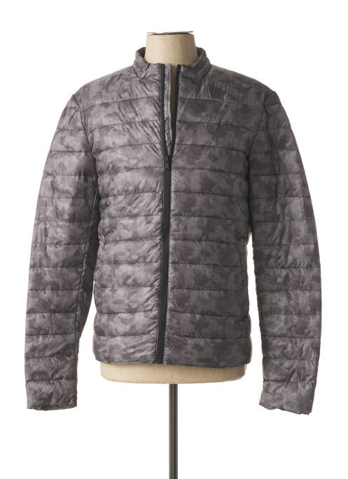 Geacă matlasată gri IKKS bărbat