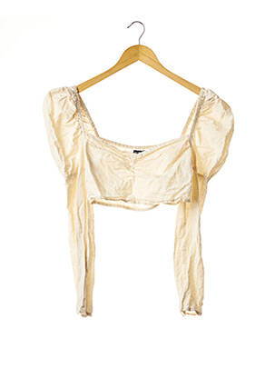 Top bej BOOHOO femeie