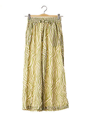 Pantalon drept verde SANS MARQUE femeie