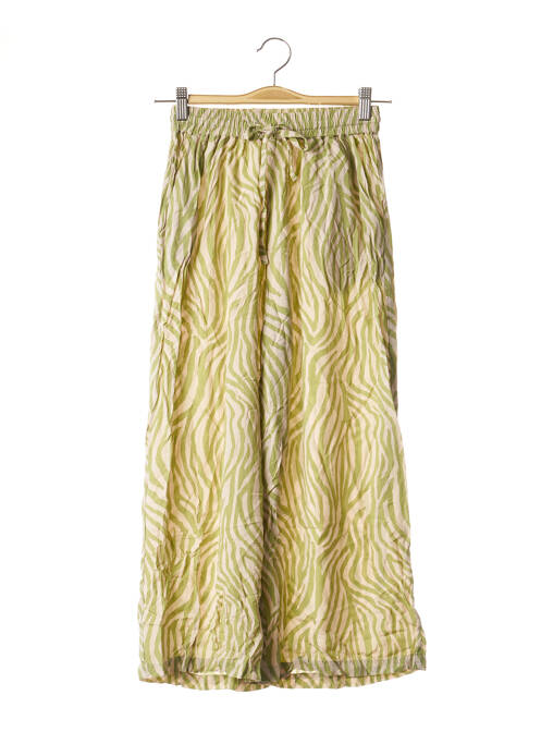 Pantalon drept verde SANS MARQUE femeie