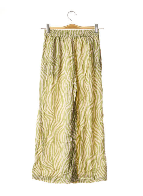 Pantalon drept verde SANS MARQUE femeie