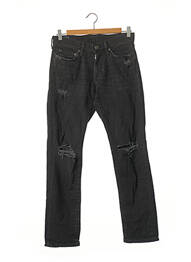 Blugi cu croială dreaptă elasticitate mărime normală negru ABERCROMBIE & FITCH homme