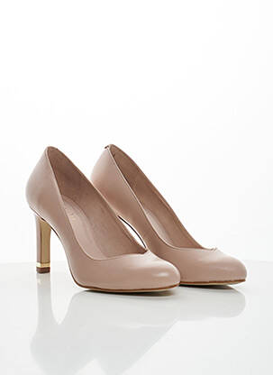 Pantofi cu toc roz MINELLI femeie