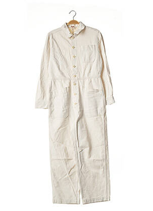 Salopetă-pantalon bej FREE PEOPLE femeie