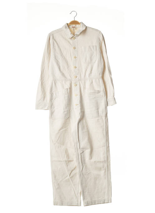 Salopetă-pantalon bej FREE PEOPLE femeie