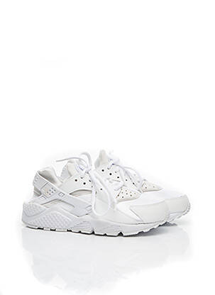 Adidași toc plat până la 3 cm alb NIKE femeie