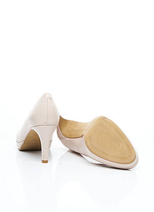 Pantofi cu toc țesătură satinată toc de 7 la 9 cm roz GEORGIA ROSE femeie