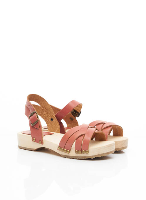 Sandale/Pantofi decupați roșu KICKERS fată