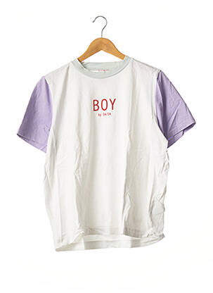 Tricou alb MONOPRIX femeie