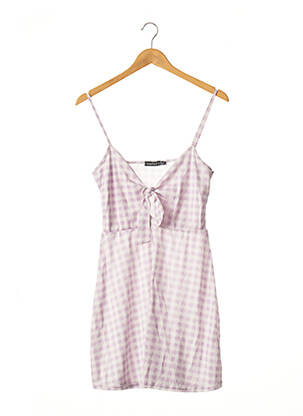 Rochie scurtă violet BOOHOO femeie