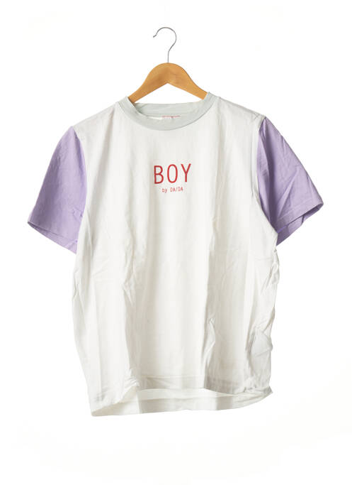 Tricou alb MONOPRIX femeie