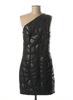 Rochie scurtă croială cambrată negru VERSUS femeie