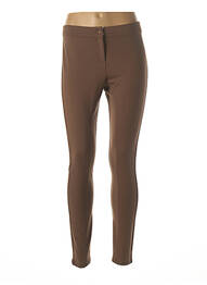 Pantalon slim talie joasă talie joasă maro PATRIZIA PEPE femeie
