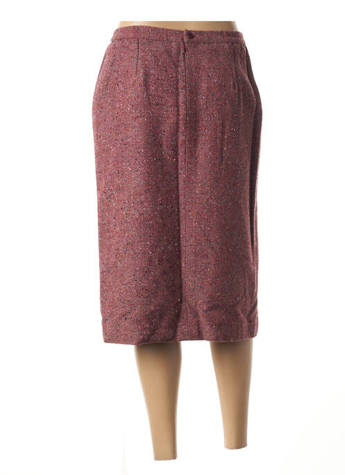 Fustă midi roșu FRANCOISE DE FRANCE femeie