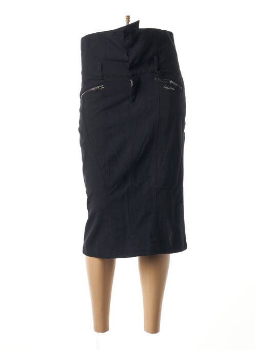 Fustă midi negru DDP femeie