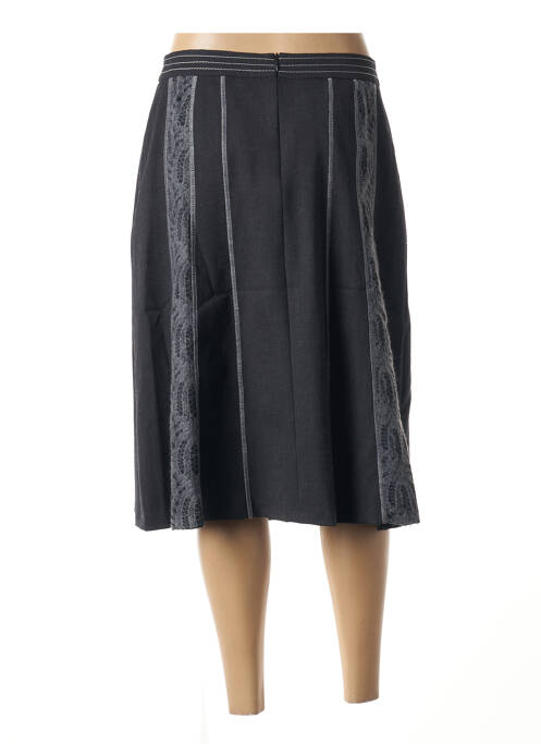 Fustă midi negru FRANCOISE F femeie