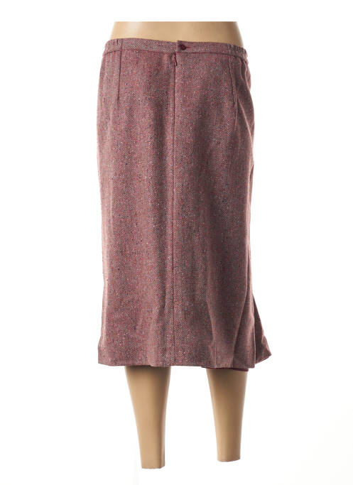 Fustă midi roșu FRANCOISE DE FRANCE femeie