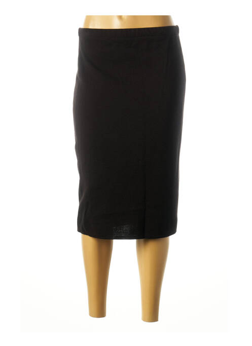 Fustă midi negru TELMAIL femeie