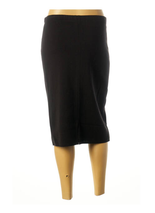 Fustă midi negru TELMAIL femeie