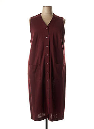 Rochie midi roșu FRANCOISE F femeie