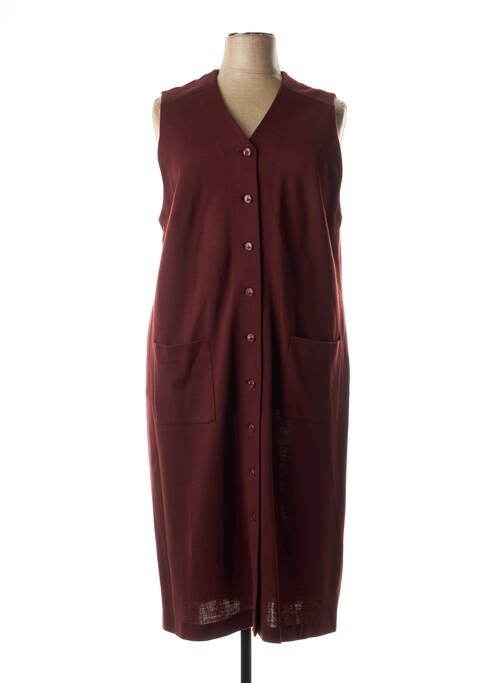 Rochie midi roșu FRANCOISE F femeie