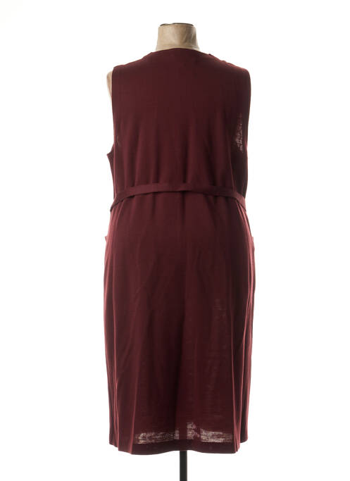 Rochie midi roșu FRANCE RIVOIRE femeie