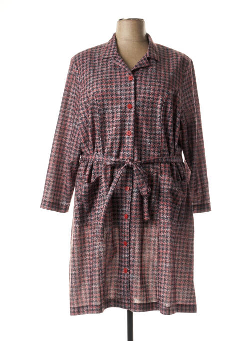 Rochie midi roșu GUY DUBOUIS femeie