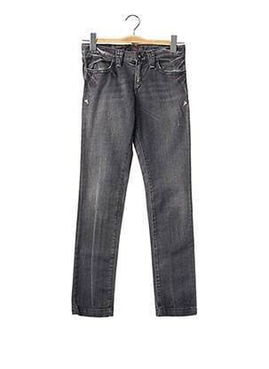 Pantalon slim mărime normală gri GUESS JEANS fată