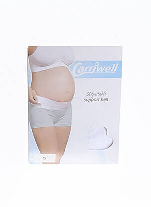 Curea alb CARRIWELL femme