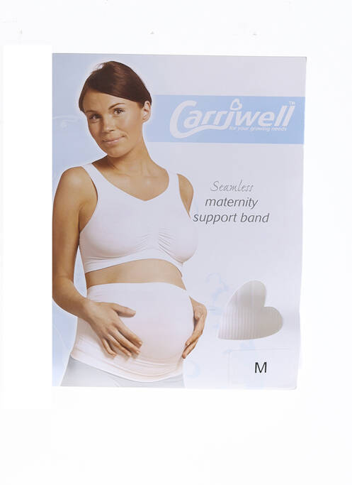 Curea alb CARRIWELL femeie