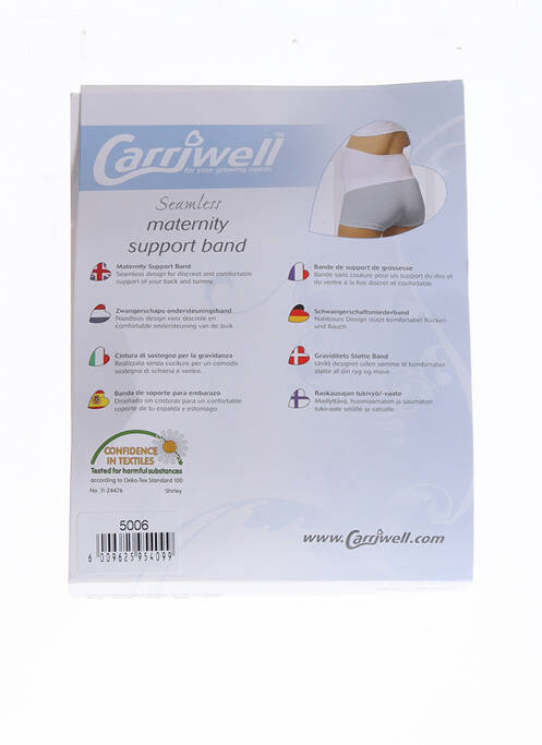 Curea alb CARRIWELL femeie