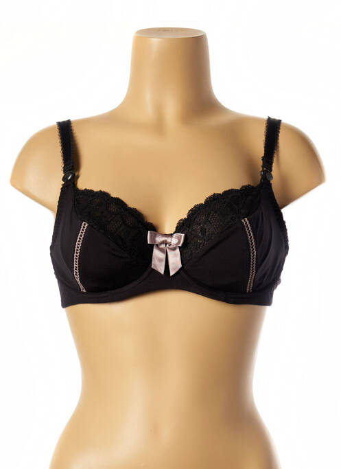 Lenjerie maternitate cu armatură negru CACHE COEUR femme