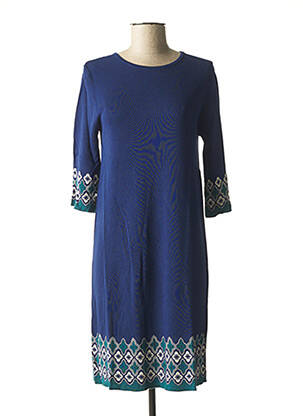 Rochie midi albastru BENETTON femeie