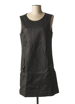 Rochie scurtă fără mâneci fără mâneci negru SISLEY femeie