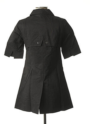 Rochie scurtă croială cambrată negru BENETTON femeie