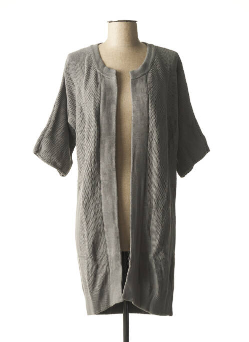 Vestă cu mâneci lungi gri BENETTON femeie