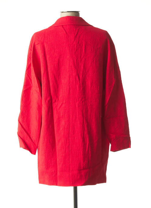 Palton lung roșu BENETTON femeie