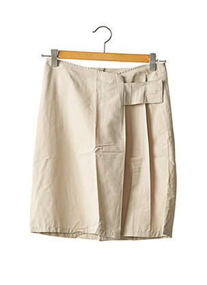 Fustă scurtă bej BENETTON femeie