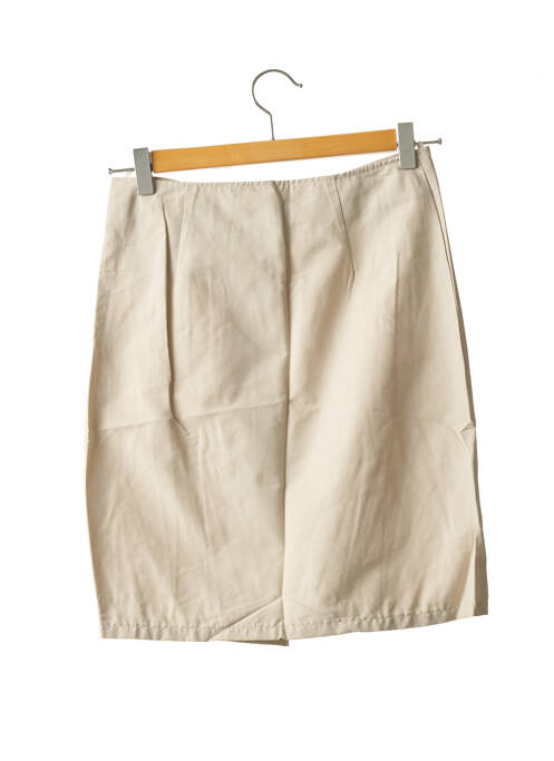 Fustă scurtă bej BENETTON femeie