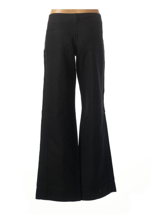 Pantalon larg negru BENETTON femeie